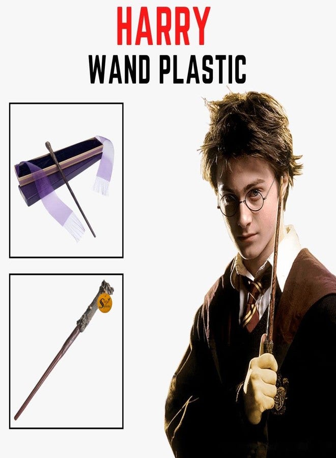 سايج سكوير عصا سحرية ساحرة من مجموعة سيج سكوير، مستوحاة من هاري المختار، مصنوعة يدويًا، تُعدّ إضافة مثالية لمجموعة عصي السحر التنكرية، وإكسسوارات الحفلات، والعروض المسرحية، وأعياد الميلاد، وعيد الميلاد، وللأطفال. - Image 3